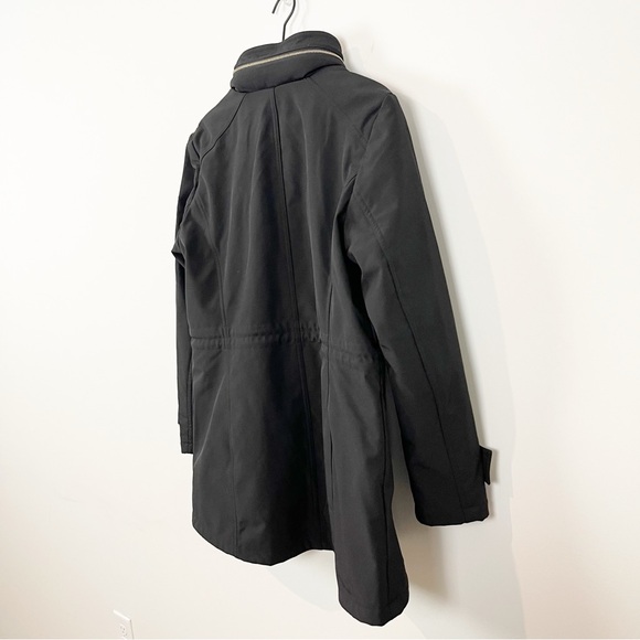 New Dennis Basso Water Resistant Bonded Jacket with Hidden Hood - Picture 9 of 15